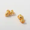 2025 Benmingnian Zodiaco Serpiente Accesorios Arena Antigua Oro Dibujos Animados Adorable Serpiente Fu Serpiente de Amor Conejo Colgante DIY Lote