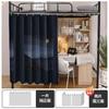Cortina de Cama de Dormitório Estudantil Cortina Blackout de Dormitório Pano de Contorno de Cama Beliche Superior Cortina de Mesa de Beliche Cortina Proteção de Mesa Inferior Jw