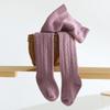 Meias Calças de Segunda Pele Cuidadosamente Selecionadas Primavera e Outono 2025 Meia-Calça Infantil Calça Legging de Tricô de Algodão para Meninas Meias-Calças Inteiras para Crianças Pequenas
