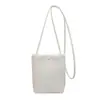 Bolsa de Ombro Tecida Casual Simples 2026 Novo Estilo Texturizada Cor Sólida Bonita Bolsa Transversal Versátil para o Dia a Dia Bolsa para Celular