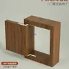 Bisagras para Puertas de Gabinete Bisagras de Pivote Superior e Inferior Esquinas Ocultas para Puertas de Gabinete de Madera Bisagras Plegables Rectas Bisagras Invisibles Superiores e Inferiores