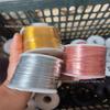 Arame de Alumínio Colorido Montado em Eixo DIY Rolo Pequeno Arame de Alumínio Modelagem de Bonsai Arame de Jardinagem Arame de Alumínio Enrolamento Eixo 5m Arame de Alumina Colorido