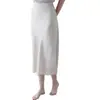 Falda Midi de Seda de Morera 19mm Seda Lavada a la Arena para Mujer Longitud Media 25 Años Nuevo Pijama de Seda Lavada a la Arena
