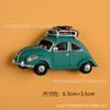 Ímã de Geladeira de Carro Retrô Fusca Kombi Resina Forma Adesivo Magnético Criativo Veículo de Transporte Item de Decoração para Casa