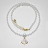 Collar de perlas para bebé cadena de clavícula de nácar con concha collar de moda con temperamento fábrica lote directo perlas de concha nácar