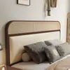 Panel de mesita de noche para cama individual se vende por separado, panel trasero de mesita de noche de 21 metros de ancho, panel trasero de madera maciza suave acolchado, se vende por separado