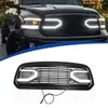 Adequado para Dodge Ram RAM1500 2013-2018, grade iluminada estilo Martin, substituição de material ABS