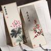 Marcador de Papel de Arroz em Branco Caligrafia em Escrita Regular Pequena Pintura a Pincel Fino Criação Estilo Clássico Chinês Marcador Personalizado com Borlas