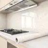 Adesivos de Cozinha Espessados, Papel de Parede de Folha de Alumínio Autoadesivo à Prova de Fogo para Paredes do Fogão, Adesivos de Parede Sem Resíduos, Cadeia de Suprimentos de Fábrica de Comércio Exterior