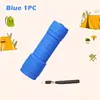Lanterna Portátil Mini Nove Contas de Lâmpada XPE Iluminação Forte Usando 3 Pilhas AAA Bolso Outdoor Lanterna de Emergência Presentes para Crianças