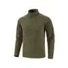 Chaqueta SARH Nueva para Exteriores con Cuello Alto y Forro de Polar, Maillot Grueso y Cálido para Ciclismo para Hombres