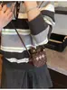 Bolso Retro Mate Transfronterizo para Mujer, Nuevo Modelo Verano 2026, Mini Bolso de Mano de Dibujos Animados Lindo con Lazo, Billetera para Monedas de Labial