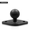 Panel de control de coche todoterreno soporte para teléfono móvil de coche cabeza de bola de 1 pulgada distancia entre agujeros de 48 mm base de diamante soporte de navegación