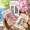 Paquete de Pegatinas para Mascotas Momo - Serie Cita Floral - Materiales de Decoración para Diario Collage Floral, Incluye 30 Hojas, 6 Diseños para Elegir