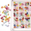 26 Cuentas de Alfabeto Aleación Pintura en Spray Letras Cuentas Cuentas para Hilo Hecho a Mano DIY Cadena para Teléfono Colgante Accesorios de Joyería