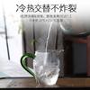 Taza de Cristal Espeso de Alta Calidad para Juego de Té Kung Fu, Taza de Cristal de Borosilicato Alto, Recipiente Transparente para Compartir Té