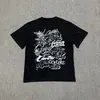 Camiseta de Algodón Holgada de Manga Corta para Hombre Verano 2026 Camiseta con Letra de Logo para Hombre Casual Juvenil de Manga Corta