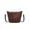 Bolsos 2025 Nuevo Bolso para Mujer Otoño e Invierno Cuero Genuino Bolso de Hombro Cruzado Bolso Pequeño de Alta Gama para Viajes Bolso Dumpling