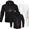 Nuevo otoño e invierno 220g código europeo fábrica directa Europeo y Americano Nuevo Deportivo traje de suéter para hombre sudadera deportiva