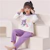 Pijamas para Niñas Otoño e Invierno Engrosado Algodón Aire 2025 Nuevo Ropa de Casa para Niñas Princesa Linda Ropa Exterior