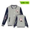 Suministro transfronterizo al por mayor Ropa de animación Miss Huiyida Traje de béisbol para parejas Abrigo coreano de primavera y otoño para mujer