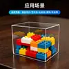 Caixa de Armazenamento para Miniaturas de Quarto, Caixa de Exposição em Acrílico, Tampa Contra Poeira, Sala de Estudo, Sala de Estar, Caixa de Acrílico, Caixa de Exposição Transparente