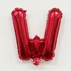 Globos de Papel de Aluminio con Letras y Números Rojos de 16 pulgadas Decoración para Primer Cumpleaños Boda Globos de Papel de Aluminio Venta al por Mayor
