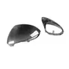 Adecuado para carcasa de espejo retrovisor trasero de fibra de carbono para marcha atrás Porsche Cayenne, carcasa de espejo de coche de reemplazo de carbono seco