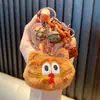 Chaveiro Pingente Gato de Pelúcia Gatinho Desenho Animado Chaveiro de Carro Decoração de Bolsa Boneca Pequeno Presente Atacado