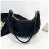 Bolso de Mano Transfronterizo de Moda Nueva, Estilo de Nicho para Salir, Bolso de Media Luna Retro Chic, Bolso de Hombro/Axila de Alto Valor para Mujer