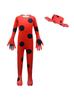 Disfraz de Halloween Nuevo Infantil de Una Pieza Estampado de Dibujos Animados Ropa de Actuación para Niña Ropa de Cosplay de Animal Mariquita