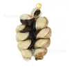 Trenzas de Ganchillo Rizadas Sedosas Italia de 12 pulgadas Cabello Peluca Rizada Doble Pequeña Africana