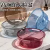 Bacia plástica transparente espessa para cozinha doméstica, lavagem de vegetais, uso de bebê, dormitório estudantil, bacia de lavanderia grande, bacia de fábrica