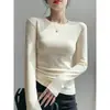 Camisa Térmica de Polar de Manga Larga para Mujer, Moderna y Versátil, Top Cálido para Vestir en Capas, Capa Base Engrosada Otoño e Invierno 2026