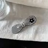 Grampo de cabelo de flor de desenho animado estilo coreano óculos com laço lateral clipe pequeno fofo clipe de bico de pato grampo de cabelo acessórios de cabelo