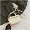 Bolso Cruzado de Hombro Único de Color Sólido Elegante Estilo Verano 2026 para Mujer, Bolso de Moda de Alto Valor, Bolso de Mano Simple Casual
