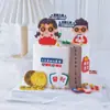 Celebridad de Internet Pegamento Suave Pastel de Mujer Rica Adornos Decorativos Diosa Rica Rica Cumpleaños Enchufe de Dinero Rico Cumpleaños Importante
