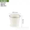 Tigela Pequena de Melamina, Tigela de Sopa Antiderrapante, Prato Comercial de Imitação de Porcelana, Tigela de Arroz de Plástico, Utensílios de Mesa para Hot Pot, Conjunto de Copo e Colher, Pratos de Mesa para Molhos