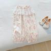 Moda de Verano para Niños Pantalones Casuales de Cortina de Pedos Lindos Dulces para Niña Pantalones Anti-mosquitos Cómodos Transpirables para Bebé Pantalones Bombachos