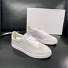 Zapatillas de cuero genuino estilo callejero más vendidas transfronterizas, zapatillas vintage de caña baja con cordones, directo de fábrica