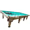 Mesa de Billar Estilo Ruso Estándar de Competición para Adultos Estilo Ruso Estilo Chino Mesa de Billar Bola Ocho Negra Mesa de Billar Comercial de Pizarra para Interiores Fábrica