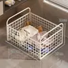 Cesto de armazenamento acima da máquina de lavar, cesto de roupa suja acima do tambor/agitador, cesto de grande capacidade para guardar roupas para trocar
