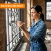 Set de 5 pinceles angulares, pincel para marcos de ventana de 1 a 2.5 pulgadas, adecuado para líneas decorativas, paredes y gabinetes, herramientas de pintura para paredes interiores y exteriores