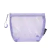 Bolsa de Armazenamento em Rede Tridimensional Dopamina Grande Capacidade Portátil Feminina para Diversos Maquiagem Batom Bolsa de Rede para Armazenamento