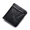 Billetera pequeña para hombre corta europea y americana suministro de fábrica de Guangzhou ultradelgada retro vertical billetera de bolsillo pequeño comercio exterior