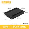 Gabinete de TV Caja de Enrutamiento Oculto Cubierta para Orificio de Enrutamiento de Escritorio Caja para Cables de Escritorio Aleación de Aluminio Cubierta Rectangular para Orificio de Cables