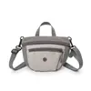 Atacado transfronteiriço de novas bolsas de mão coreanas de cor color-blocking de nicho, bolsas de sela de lona, bolsas de ombro e crossbody, e bolsas para celular para passeios