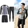 Traje de buceo de Corea del Sur para hombre y mujer de manga larga, traje de baño para medusas, traje dividido para protección solar, adelgazante, traje de snorkel, traje de baño