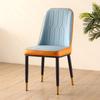 Venda por atacado Oferta Especial Cadeira de Jantar Casa Moderna Cadeira de Jantar Simples Estilo Europeu Luz Luxo Couro Macio Bolsa Engrossado Maquiagem Encosto Cadeira