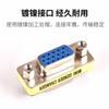 Adaptador VGA hembra a hembra aplicable Adaptador VGA de 15 orificios Adaptador HD Extensión de culata Línea VGA